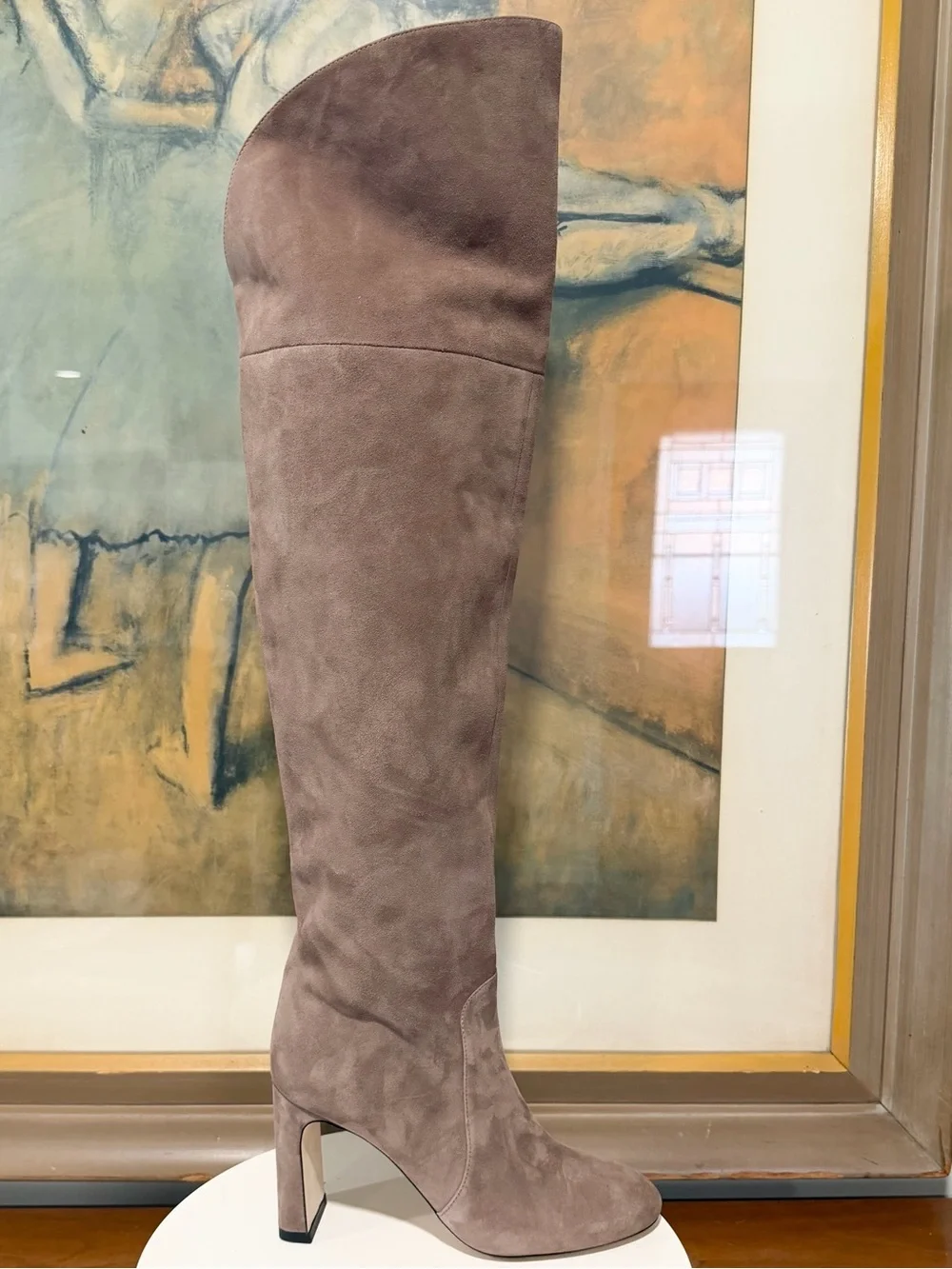 🌹STUART WEITZMAN🌹 Babette Over The Knee Tubo 85 Boots Size: 6.5B